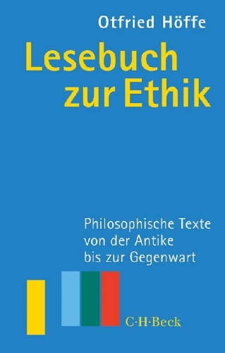 Buchcover und Innenansicht für das Buch: Lesebuch zur Ethik