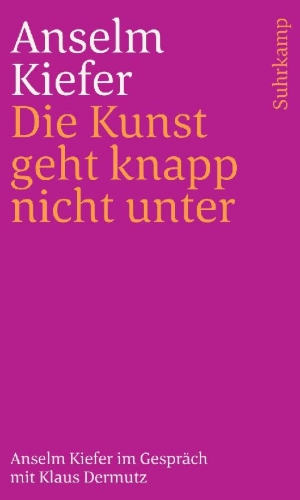 Buchcover und Innenansicht für das Buch: Die Kunst geht knapp nicht unter
