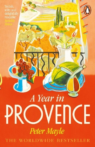 Buchcover und Innenansicht für das Buch: A Year in Provence