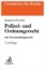 Buchcover und Innenansicht für das Buch: Polizei- und Ordnungsrecht