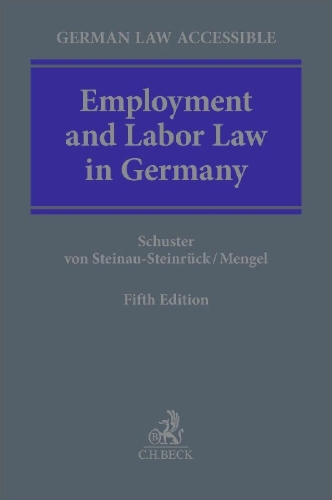 Buchcover und Innenansicht für das Buch: Employment and Labor Law in Germany