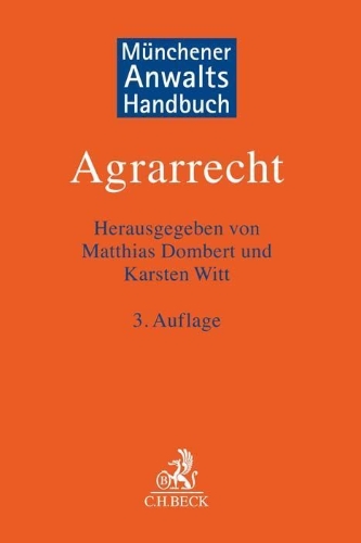 Buchcover und Innenansicht für das Buch: Münchener Anwaltshandbuch Agrarrecht