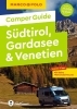 Buchcover und Innenansicht für das Buch: MARCO POLO Camper Guide Südtirol, Gardasee & Venetien