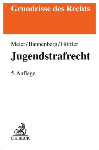 Buchcover und Innenansicht für das Buch: Jugendstrafrecht