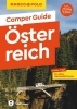 Buchcover und Innenansicht für das Buch: MARCO POLO Camper Guide Österreich