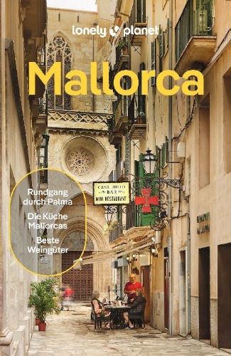 Buchcover und Innenansicht für das Buch: LONELY PLANET Reiseführer Mallorca
