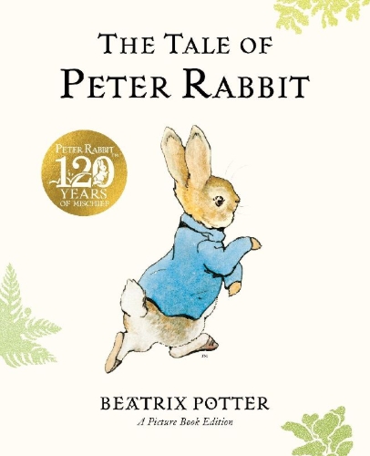 Buchcover und Innenansicht für das Buch: The Tale of Peter Rabbit Picture Book