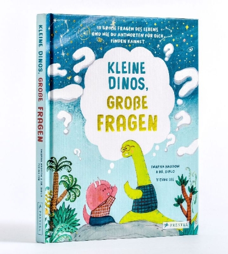 Buchcover und Innenansicht für das Buch: Little Dinosaurs, Big Questions