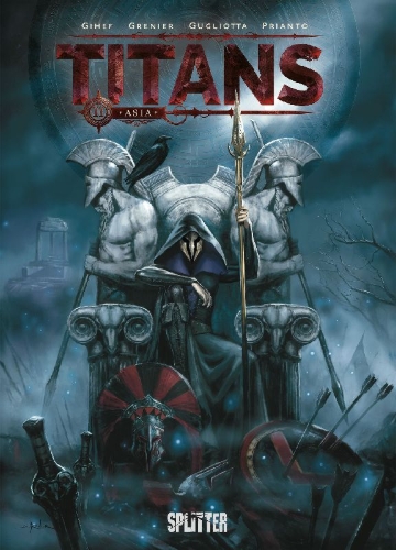 Buchcover und Innenansicht für das Buch: Titans 2