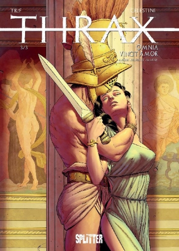 Buchcover und Innenansicht für das Buch: Thrace 3