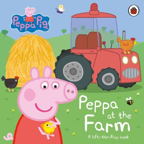 Buchcover und Innenansicht für das Buch: Peppa Pig: Peppa at the Farm