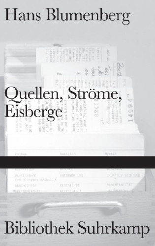 Buchcover und Innenansicht für das Buch: Quellen, Ströme, Eisberge