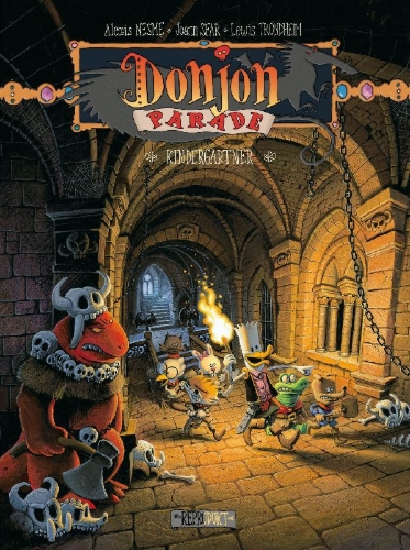 Buchcover und Innenansicht für das Buch: Donjon Parade 6