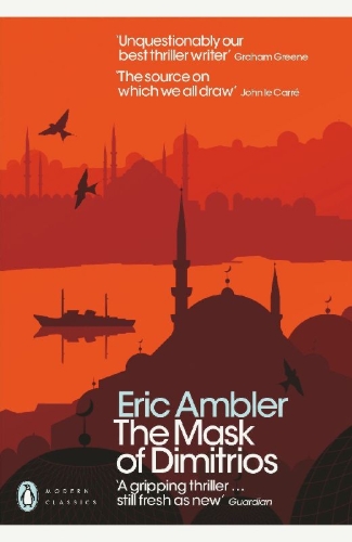 Buchcover und Innenansicht für das Buch: Die Maske des Dimitrios