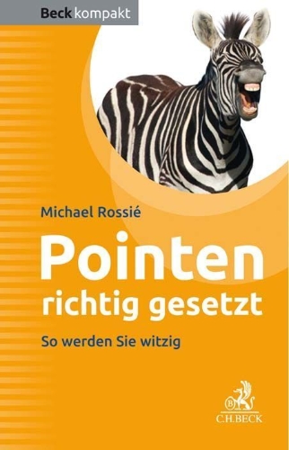 Buchcover und Innenansicht für das Buch: Pointen richtig gesetzt