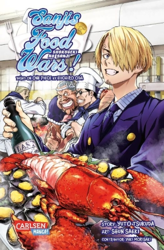 Buchcover und Innenansicht für das Buch: Shokugeki no Sanji