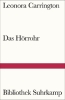 Buchcover und Innenansicht für das Buch: The Hearing Trumpet