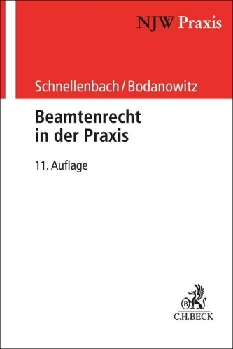Buchcover und Innenansicht für das Buch: Beamtenrecht in der Praxis