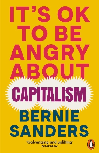 Buchcover und Innenansicht für das Buch: It's OK To Be Angry About Capitalism