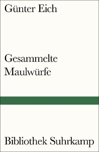 Buchcover und Innenansicht für das Buch: Gesammelte Maulwürfe