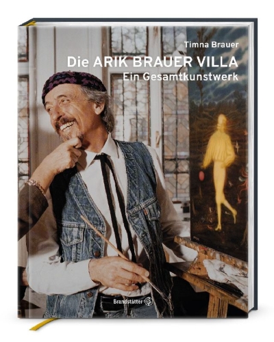 Buchcover und Innenansicht für das Buch: Die Arik Brauer Villa