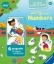 Buchcover und Innenansicht für das Buch: Play+ My first Magnetic Book: Match and Learn Numbers