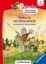 Buchcover und Innenansicht für das Buch: Leserabe mit Mildenberger Silbenmethode - Radau in der Ritterschule