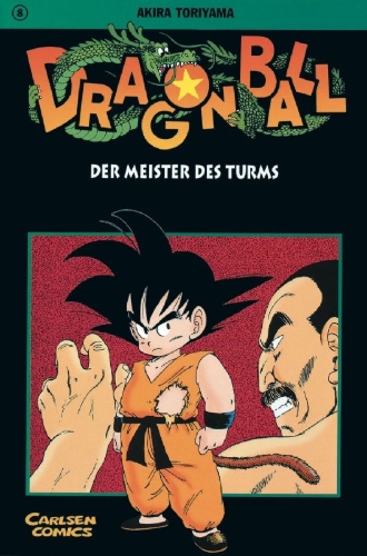 Buchcover und Innenansicht für das Buch: Dragon Ball 08. Der Meister des Turms