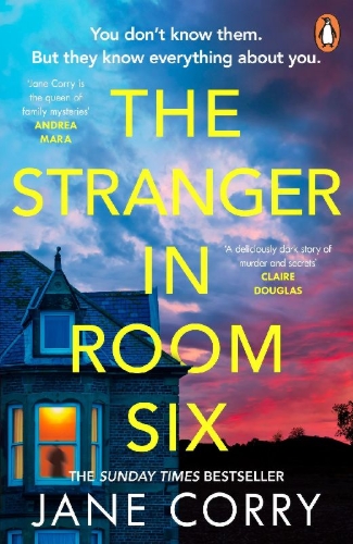 Buchcover und Innenansicht für das Buch: The Stranger in Room Six