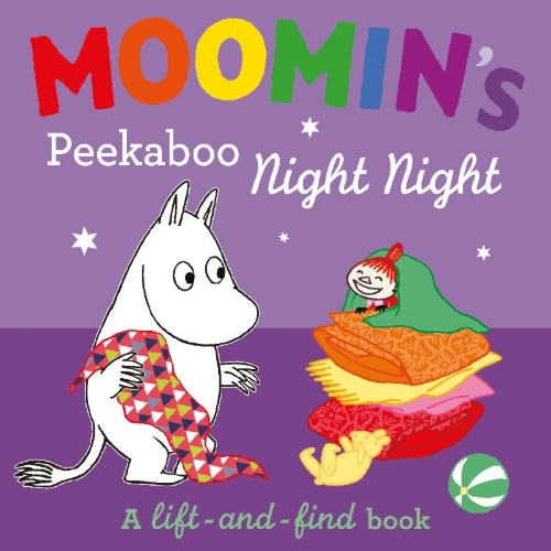Buchcover und Innenansicht für das Buch: Moomin's Peekaboo Night Night