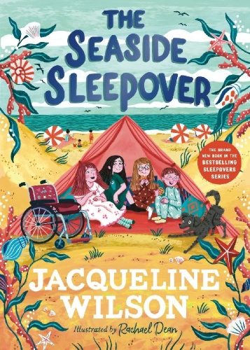 Buchcover und Innenansicht für das Buch: The Seaside Sleepover