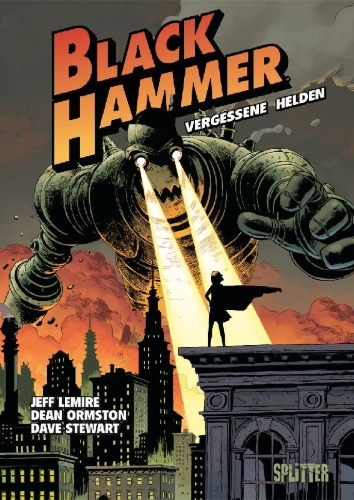 Buchcover und Innenansicht für das Buch: Black Hammer