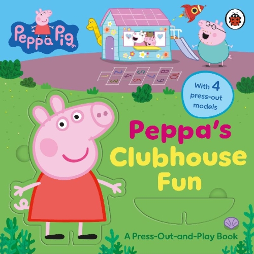 Buchcover und Innenansicht für das Buch: Peppa Pig: Peppa's Clubhouse Fun