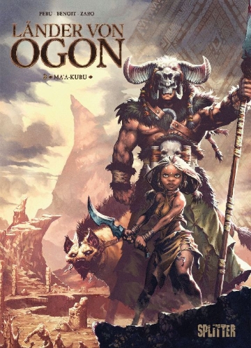 Buchcover und Innenansicht für das Buch: Länder von Ogon. Band 3