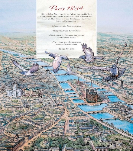 Buchcover und Innenansicht für das Buch: Heinrich Heine (Graphic Novel)