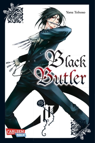Buchcover und Innenansicht für das Buch: Kuroshitsuji
