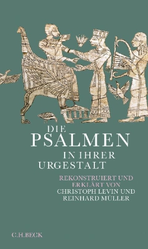Buchcover und Innenansicht für das Buch: Die Psalmen in ihrer Urgestalt