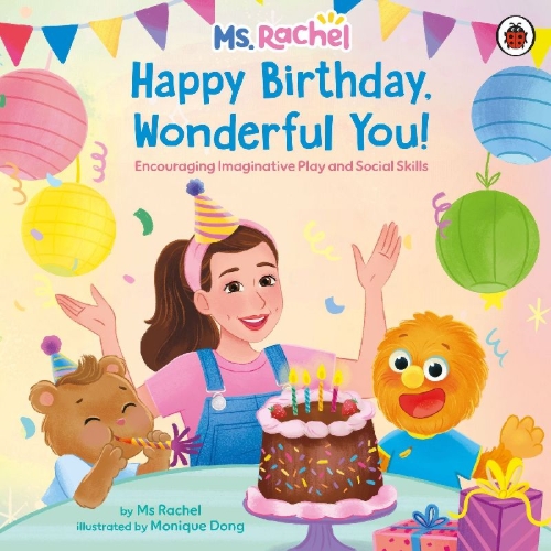 Buchcover und Innenansicht für das Buch: Ms Rachel: Happy Birthday, Wonderful You!