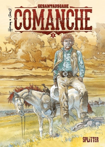 Buchcover und Innenansicht für das Buch: Comanche Gesamtausgabe. Band 1 (1-3)