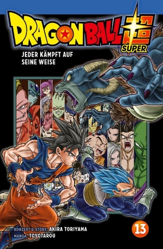 Buchcover und Innenansicht für das Buch: Dragon Ball Super