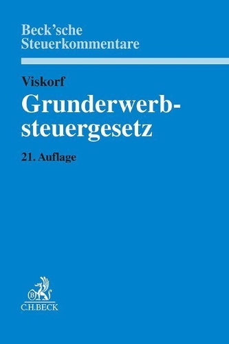 Buchcover und Innenansicht für das Buch: Grunderwerbsteuergesetz. GrEStG