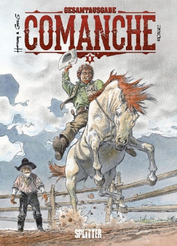 Buchcover und Innenansicht für das Buch: Comanche Gesamtausgabe. Band 5 (13-15)