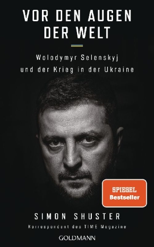 Buchcover und Innenansicht für das Buch: The Showman. Inside the Invasion That Shook the World and Made a Leader of Volodymyr Zelensky
