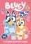 Buchcover und Innenansicht für das Buch: Bluey: Time to Play Sticker Activity