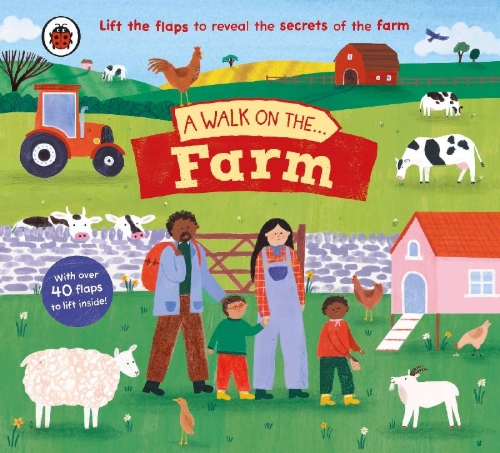 Buchcover und Innenansicht für das Buch: A Walk on the Farm