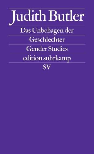 Buchcover und Innenansicht für das Buch: Gender Trouble