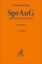 Buchcover und Innenansicht für das Buch: Sprecherausschussgesetz. SprAuG