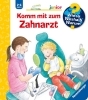 Buchcover und Innenansicht für das Buch: Wieso? Weshalb? Warum? junior, Band 64: Komm mit zum Zahnarzt
