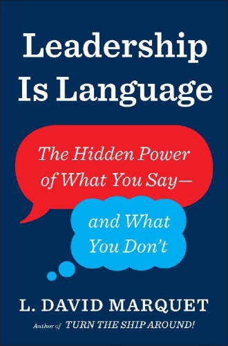 Buchcover und Innenansicht für das Buch: Leadership Is Language