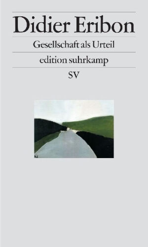 Buchcover und Innenansicht für das Buch: La société comme verdict
